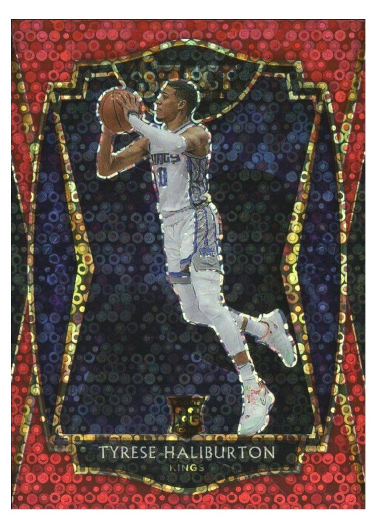 2020-21 Panini Select Base Set Tyrese Haliburton #189 card