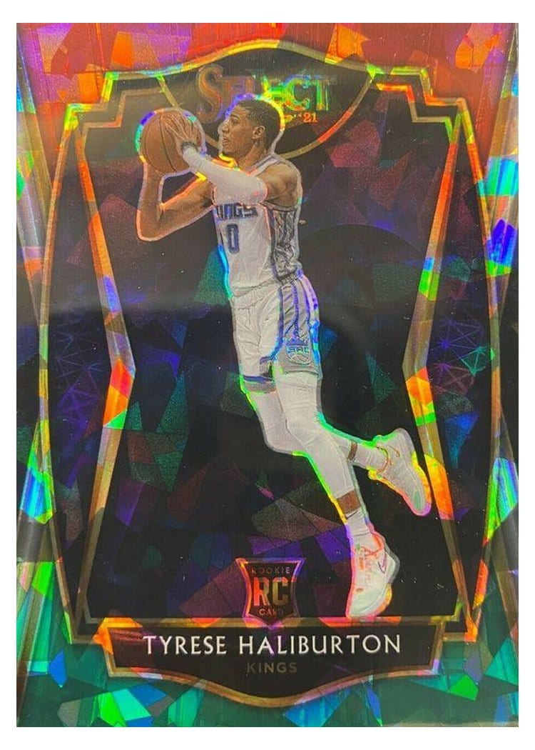 2020-21 Panini Select Base Set Tyrese Haliburton #189 card