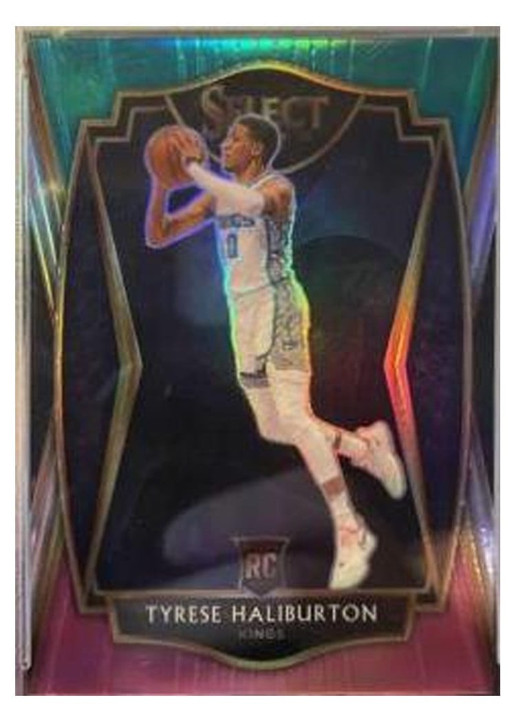 2020-21 Panini Select Base Set Tyrese Haliburton #189 card