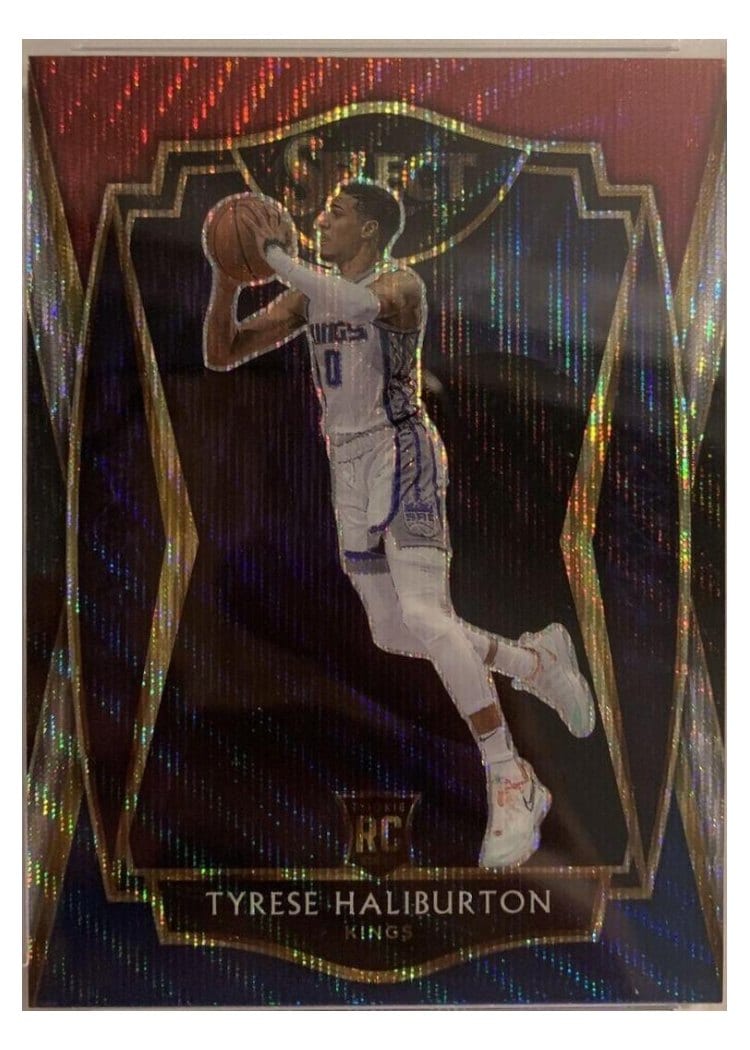 2020-21 Panini Select Base Set Tyrese Haliburton #189 card