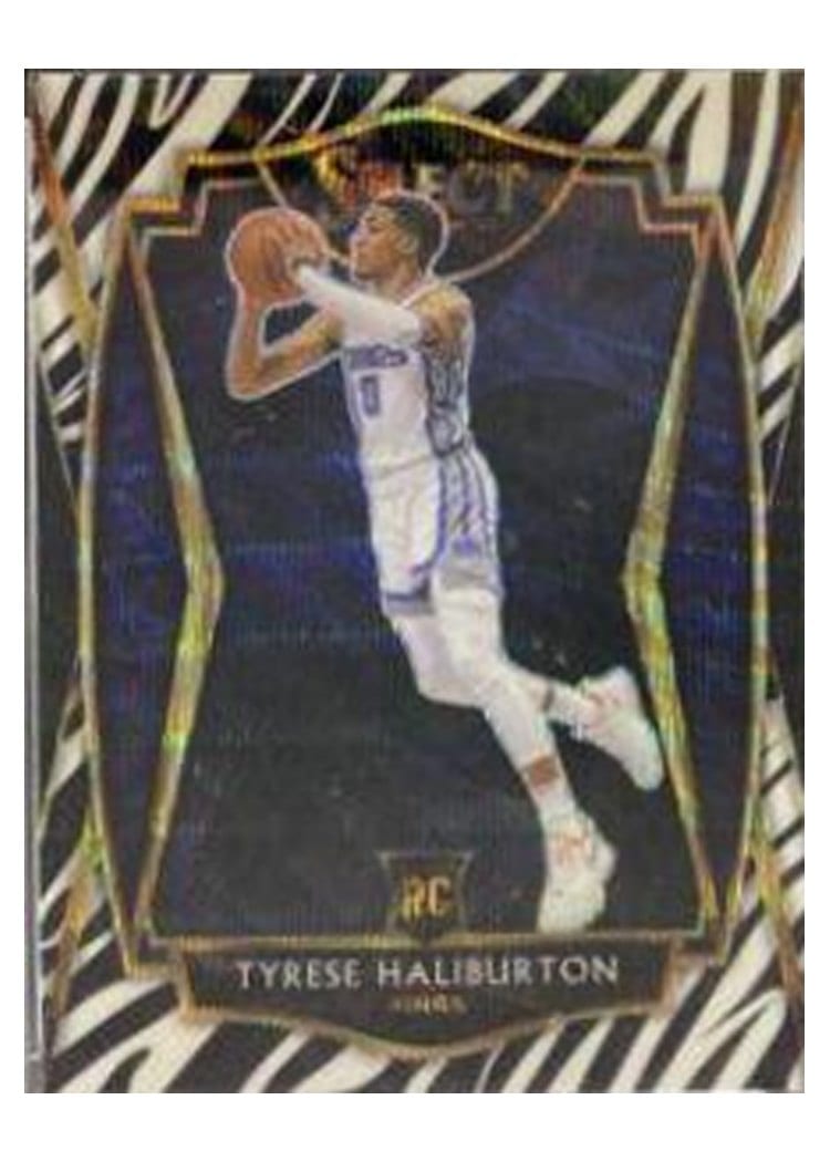 2020-21 Panini Select Base Set Tyrese Haliburton #189 card