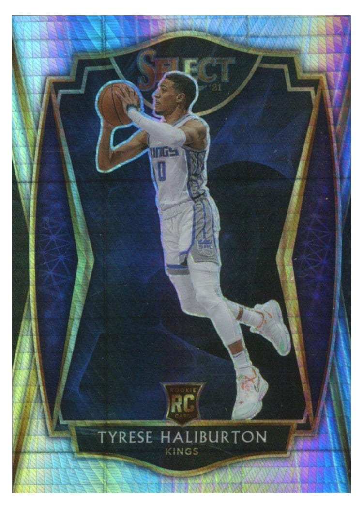 2020-21 Panini Select Base Set Tyrese Haliburton #189 card