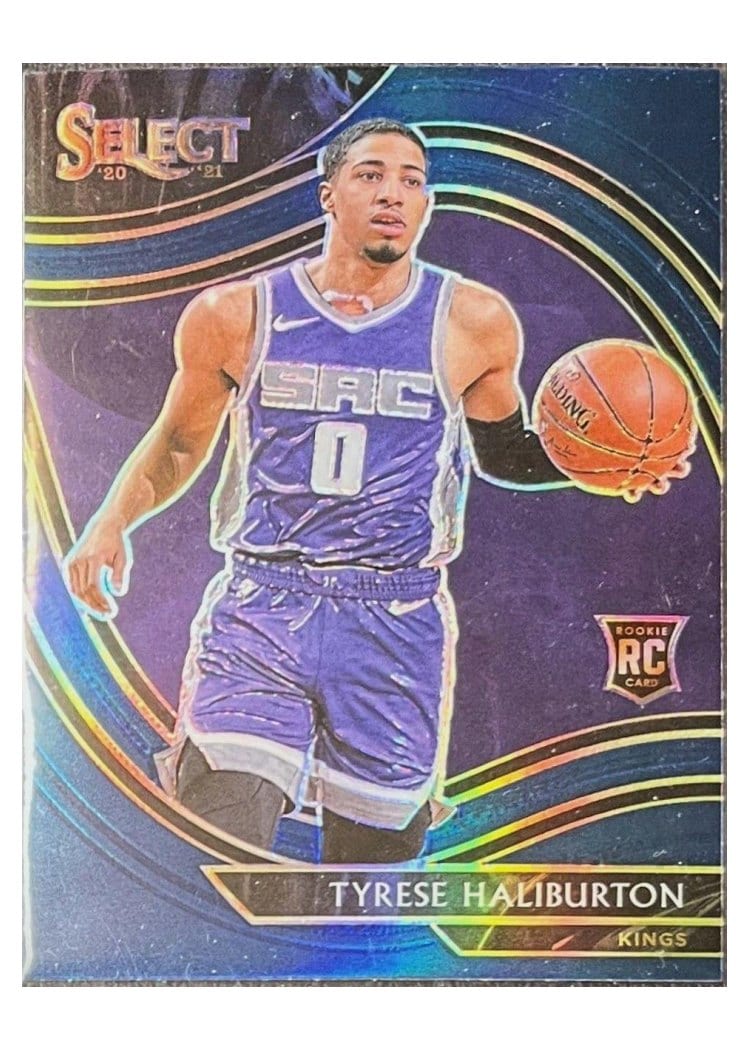 2020-21 Panini Select Base Set Tyrese Haliburton #289 card