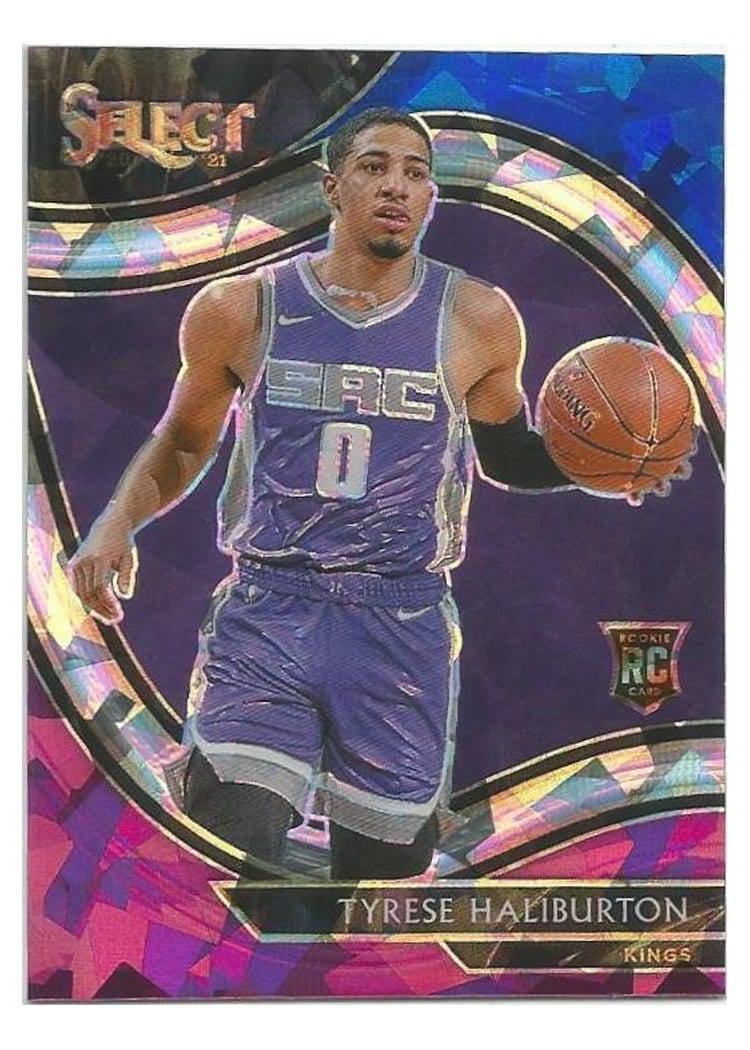 2020-21 Panini Select Base Set Tyrese Haliburton #289 card