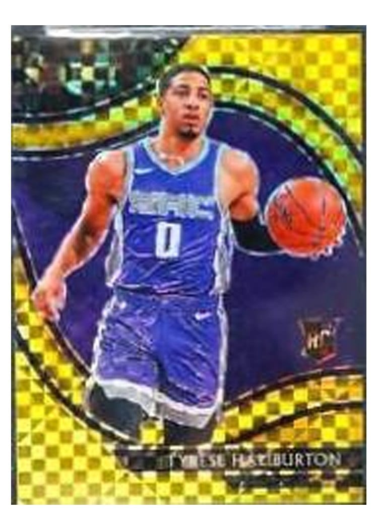 2020-21 Panini Select Base Set Tyrese Haliburton #289 card