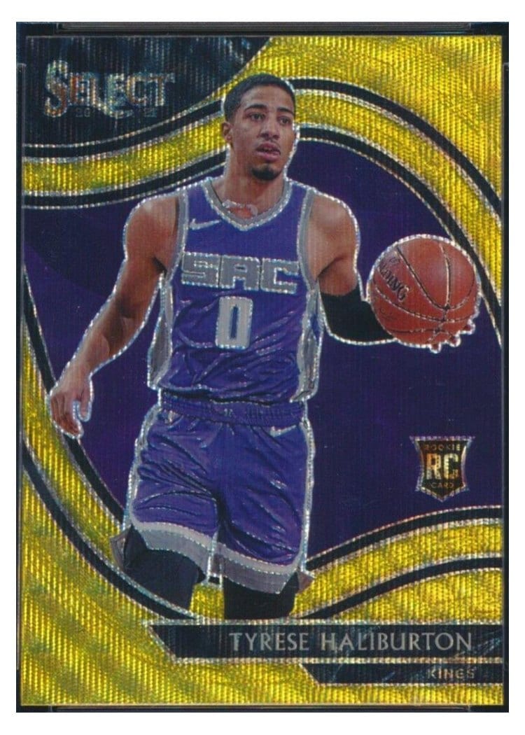 2020-21 Panini Select Base Set Tyrese Haliburton #289 card