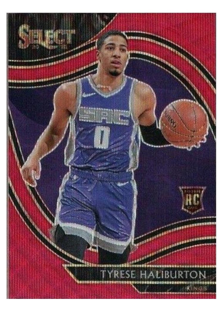 2020-21 Panini Select Base Set Tyrese Haliburton #289 card