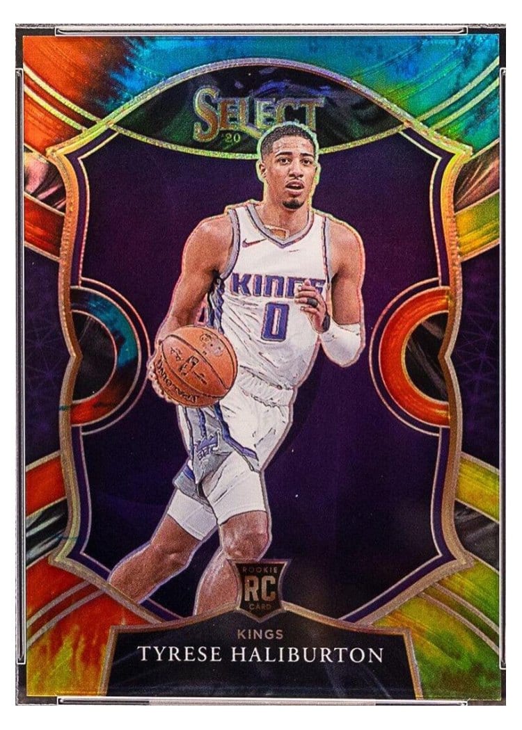 2020-21 Panini Select Base Set Tyrese Haliburton #289 card