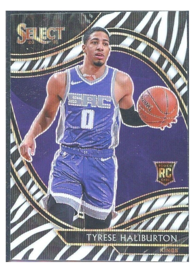 2020-21 Panini Select Base Set Tyrese Haliburton #289 card