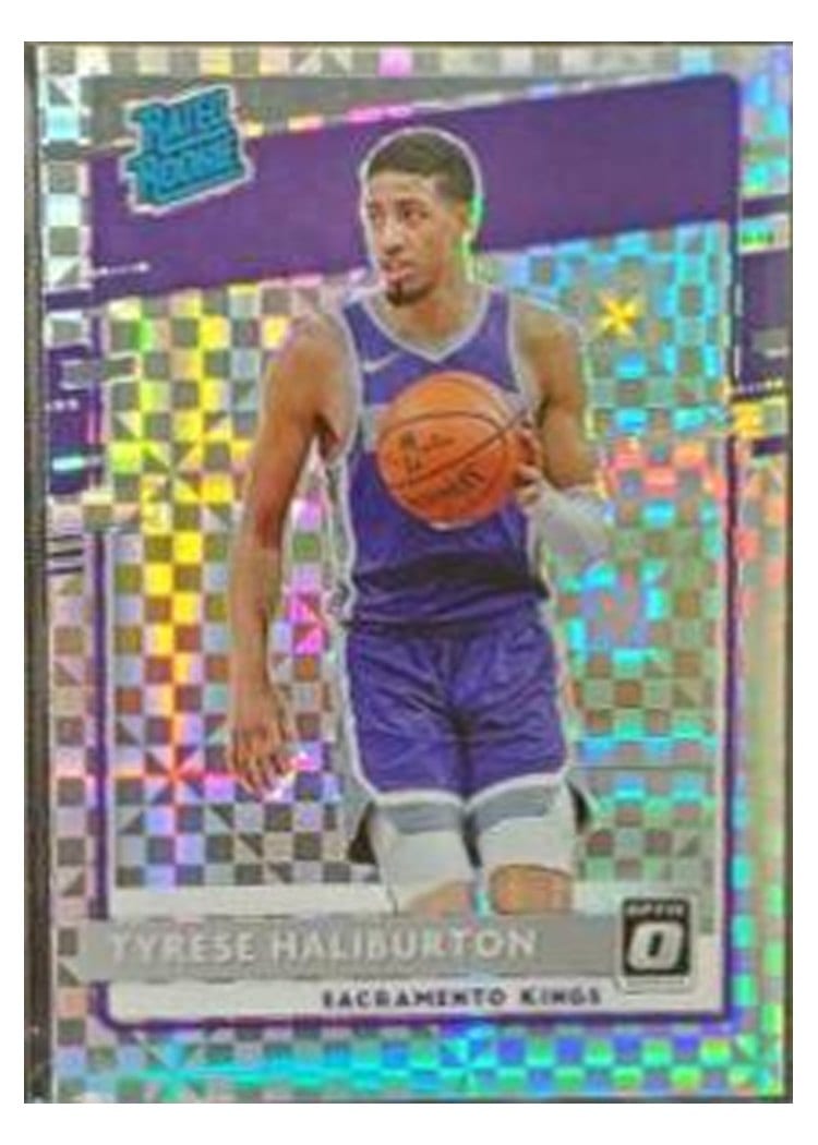 2020 Panini Donruss Optic Tyrese Haliburton #162 card