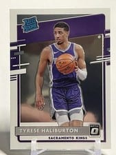 2020 Panini Donruss Optic Tyrese Haliburton #162 card