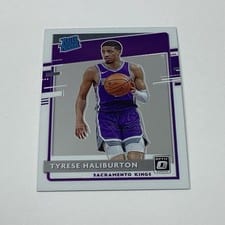 2020 Panini Donruss Optic Tyrese Haliburton #162 card