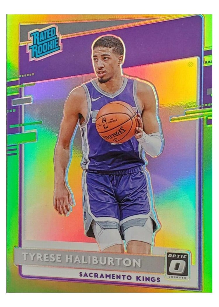 2020 Panini Donruss Optic Tyrese Haliburton #162 card
