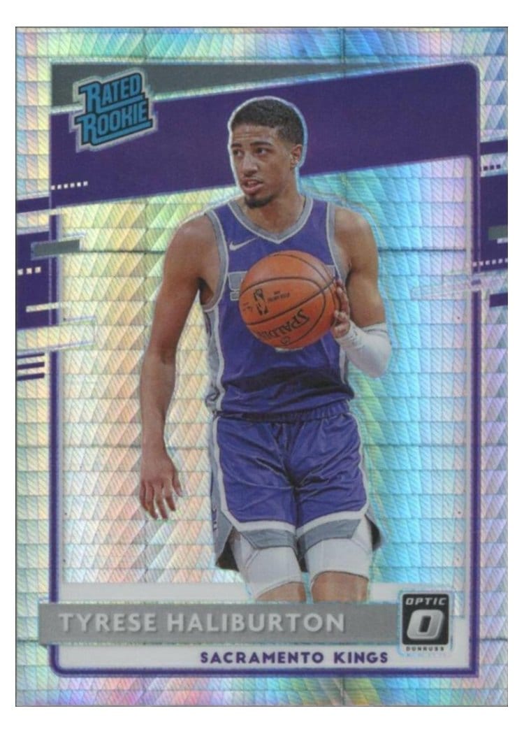 2020 Panini Donruss Optic Tyrese Haliburton #162 card