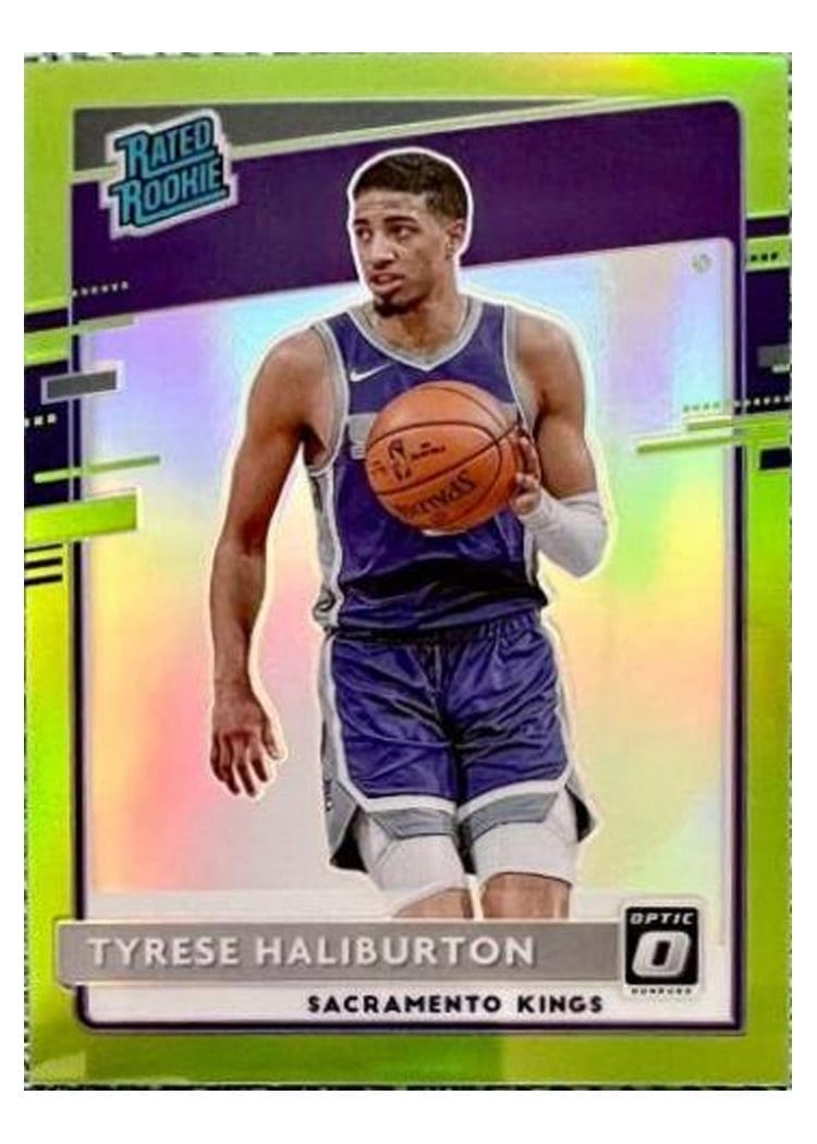 2020 Panini Donruss Optic Tyrese Haliburton #162 card