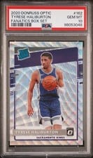 2020 Panini Donruss Optic Tyrese Haliburton #162 card
