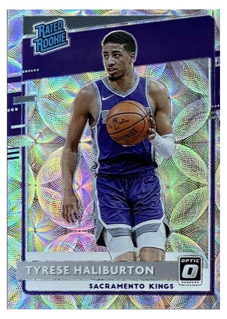 2020 Panini Donruss Optic Tyrese Haliburton #162 card