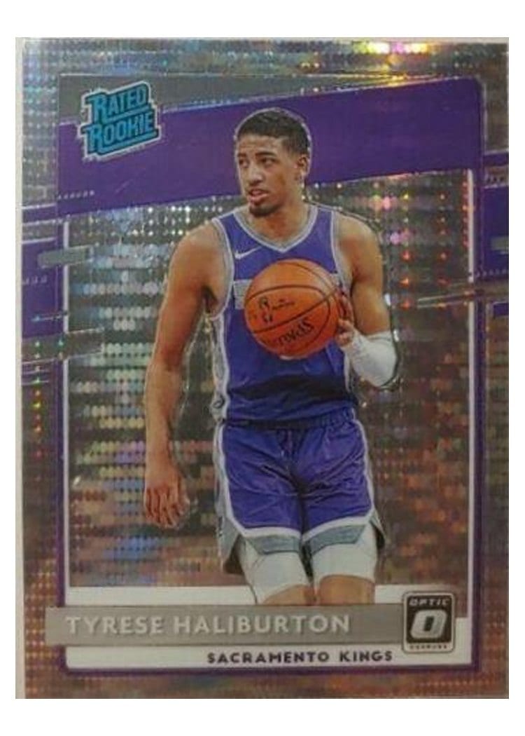 2020 Panini Donruss Optic Tyrese Haliburton #162 card