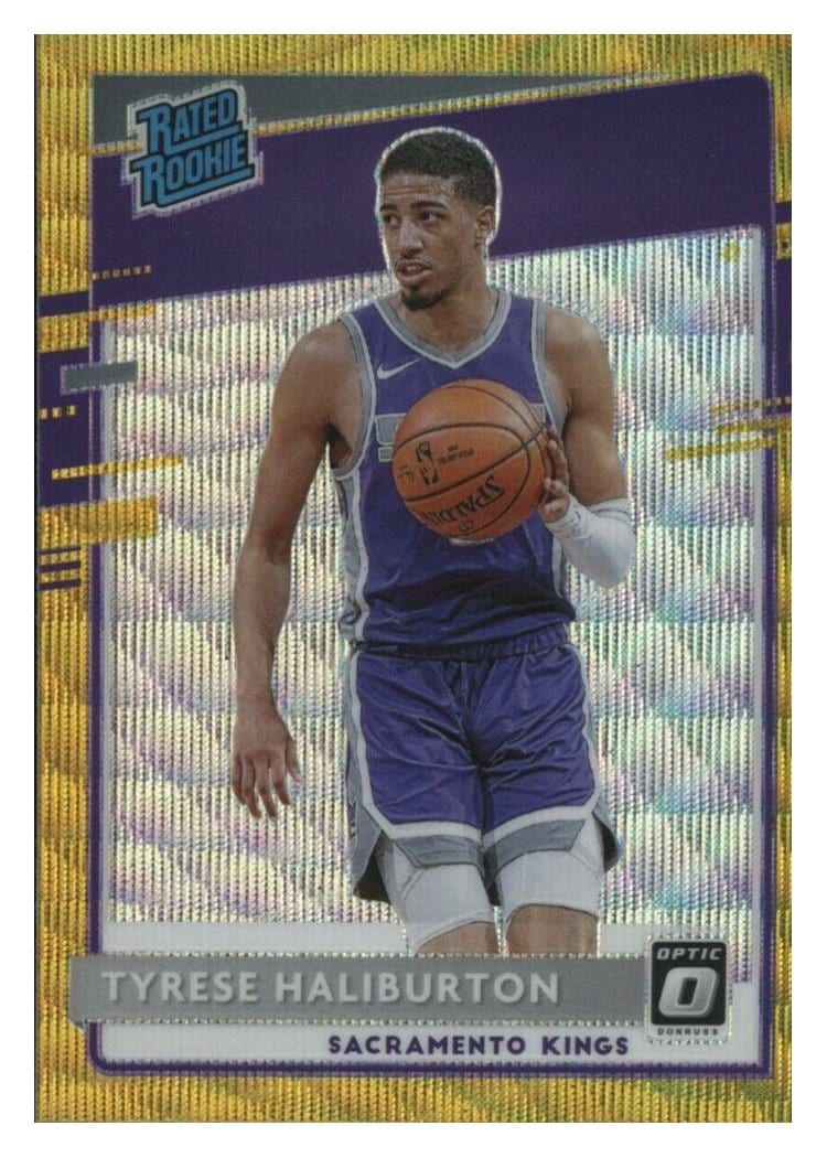 2020 Panini Donruss Optic Tyrese Haliburton #162 card