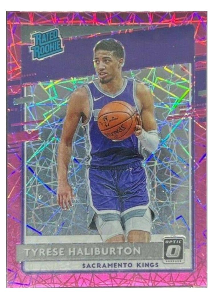 2020 Panini Donruss Optic Tyrese Haliburton #162 card