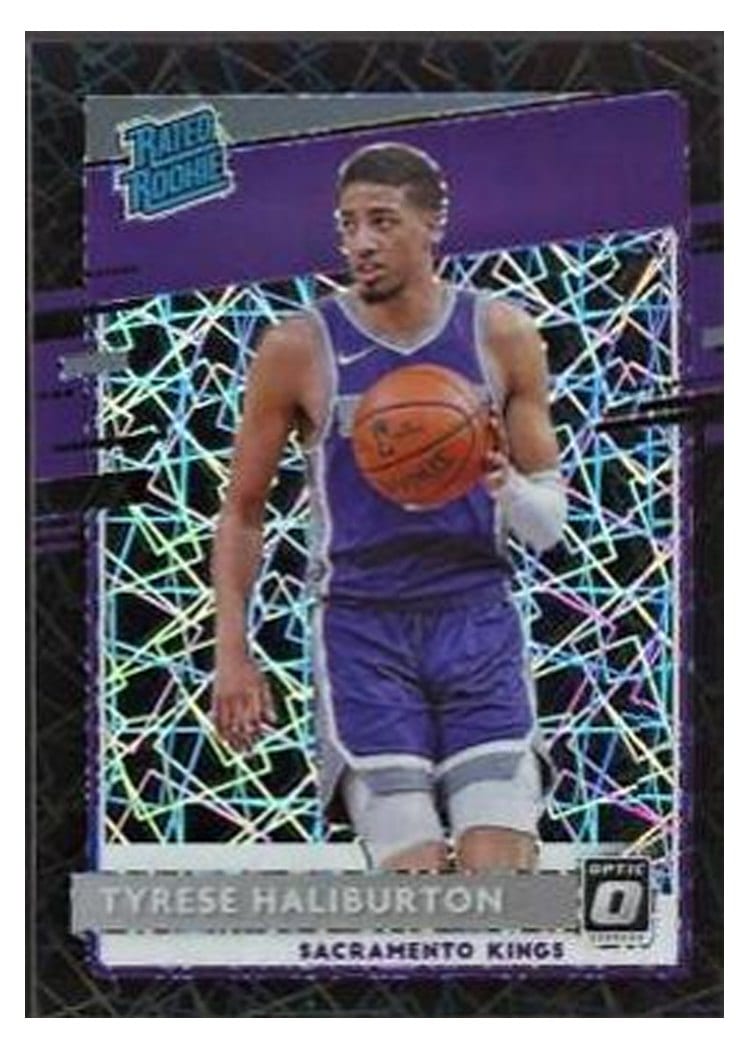 2020 Panini Donruss Optic Tyrese Haliburton #162 card