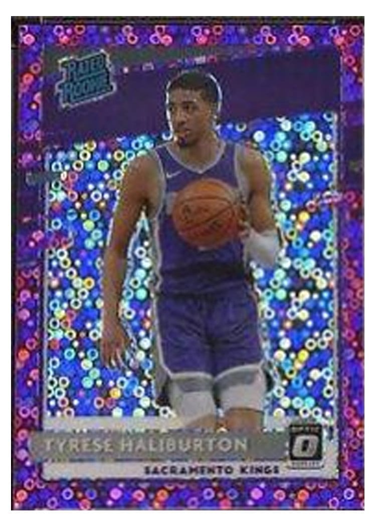 2020 Panini Donruss Optic Tyrese Haliburton #162 card