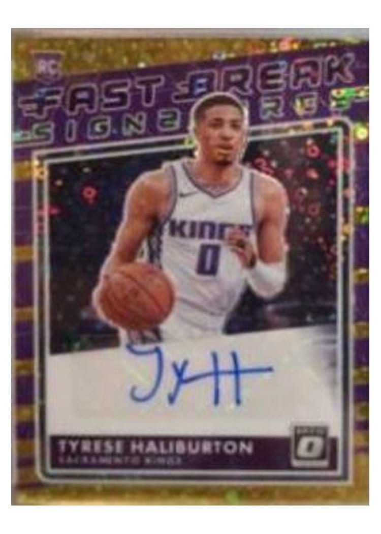 2020 Panini Donruss Optic Tyrese Haliburton #162 card