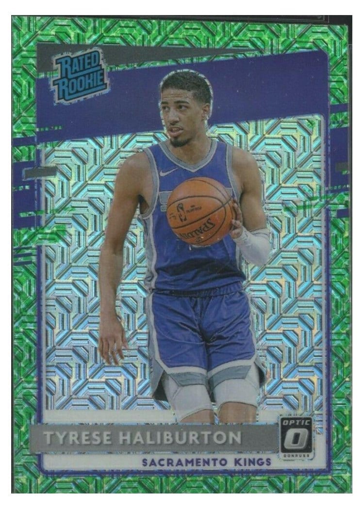 2020 Panini Donruss Optic Tyrese Haliburton #162 card