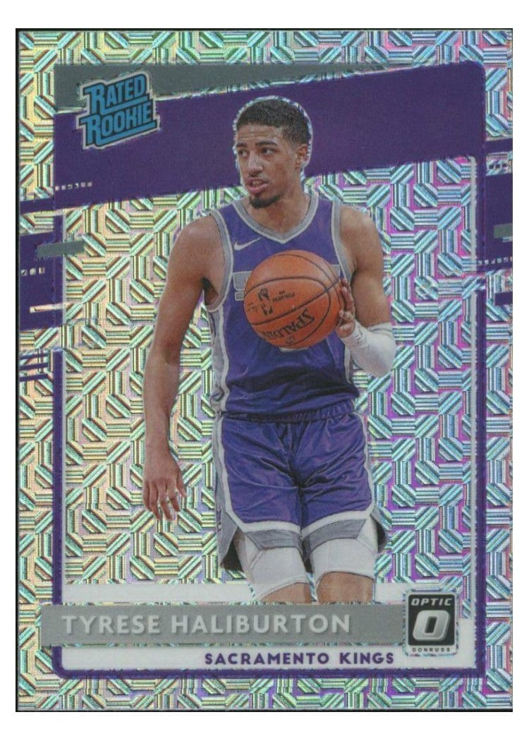 2020 Panini Donruss Optic Tyrese Haliburton #162 card