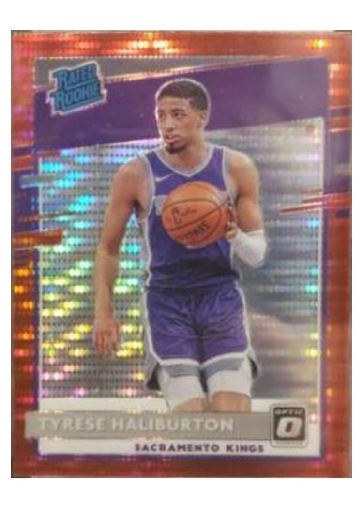 2020 Panini Donruss Optic Tyrese Haliburton #162 card