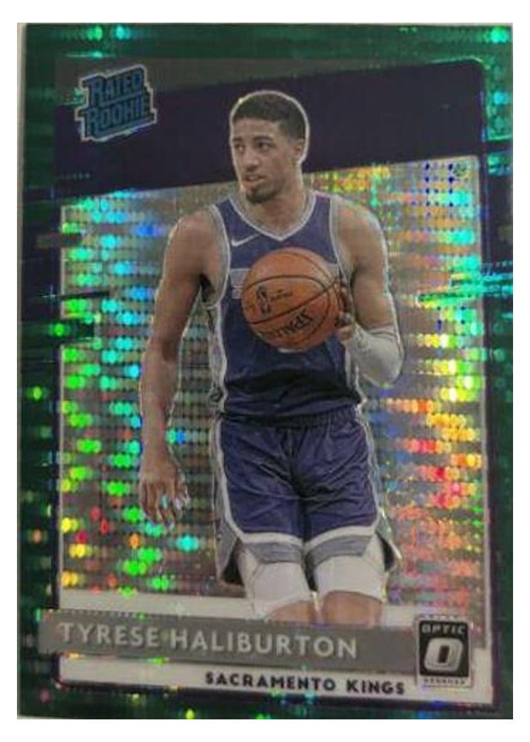 2020 Panini Donruss Optic Tyrese Haliburton #162 card