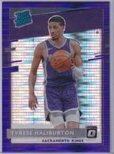 2020 Panini Donruss Optic Tyrese Haliburton #162 card