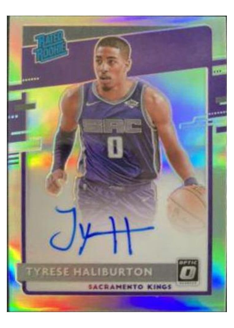 2020 Panini Donruss Optic Tyrese Haliburton #162 card