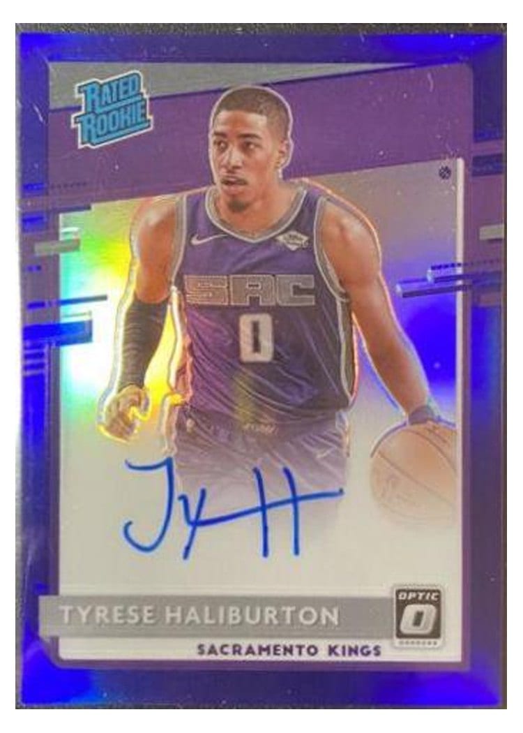2020 Panini Donruss Optic Tyrese Haliburton #162 card