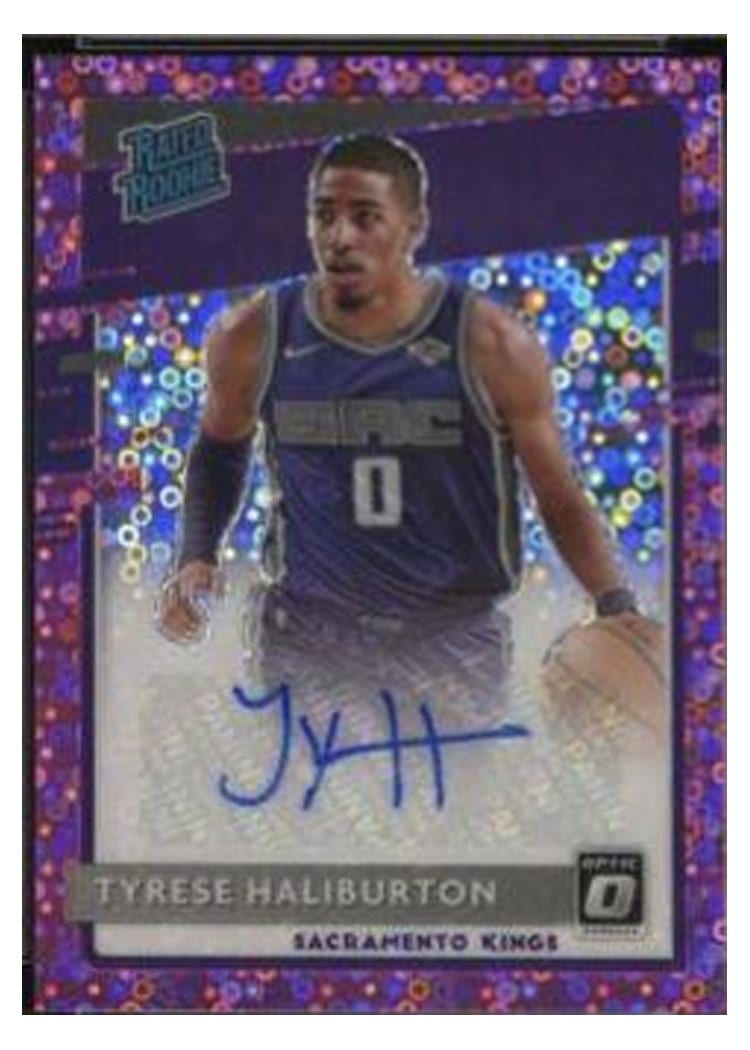 2020 Panini Donruss Optic Tyrese Haliburton #162 card