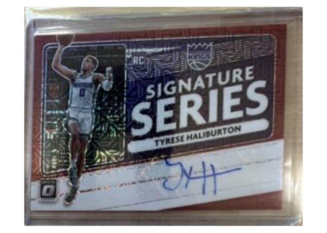 2020 Panini Donruss Optic Tyrese Haliburton #162 card