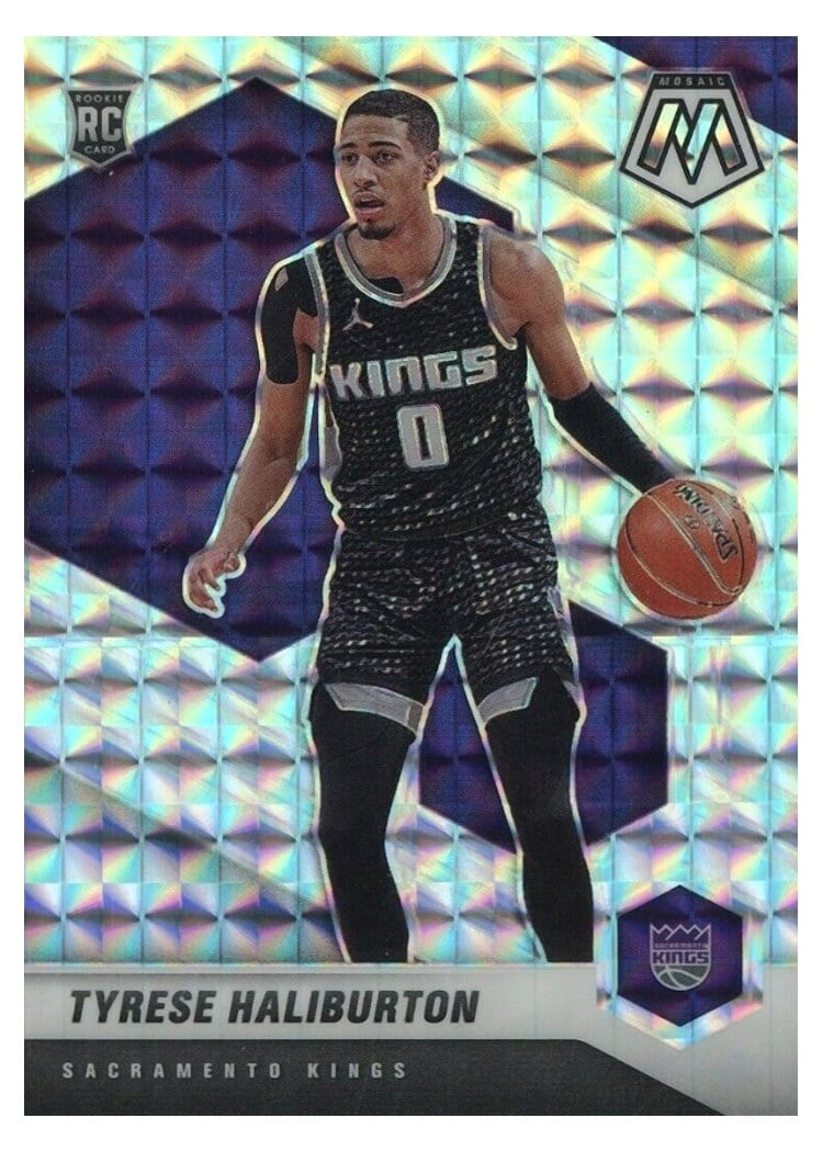 2020 Panini Mosaic Tyrese Haliburton #204 card