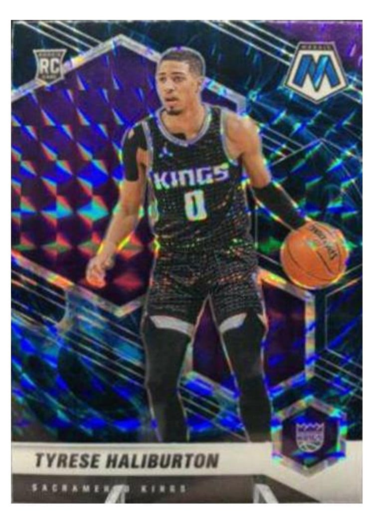 2020 Panini Mosaic Tyrese Haliburton #204 card