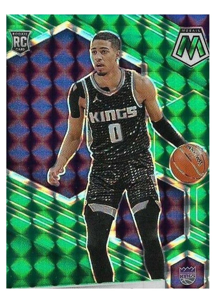 2020 Panini Mosaic Tyrese Haliburton #204 card