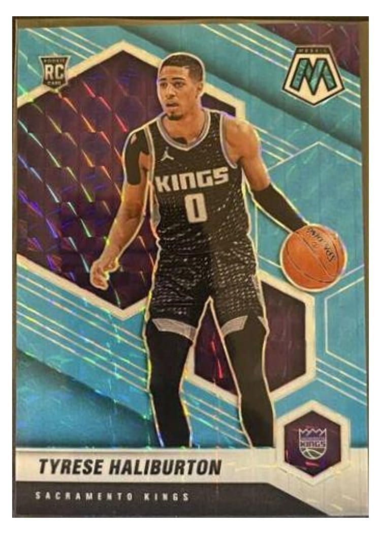 2020 Panini Mosaic Tyrese Haliburton #204 card