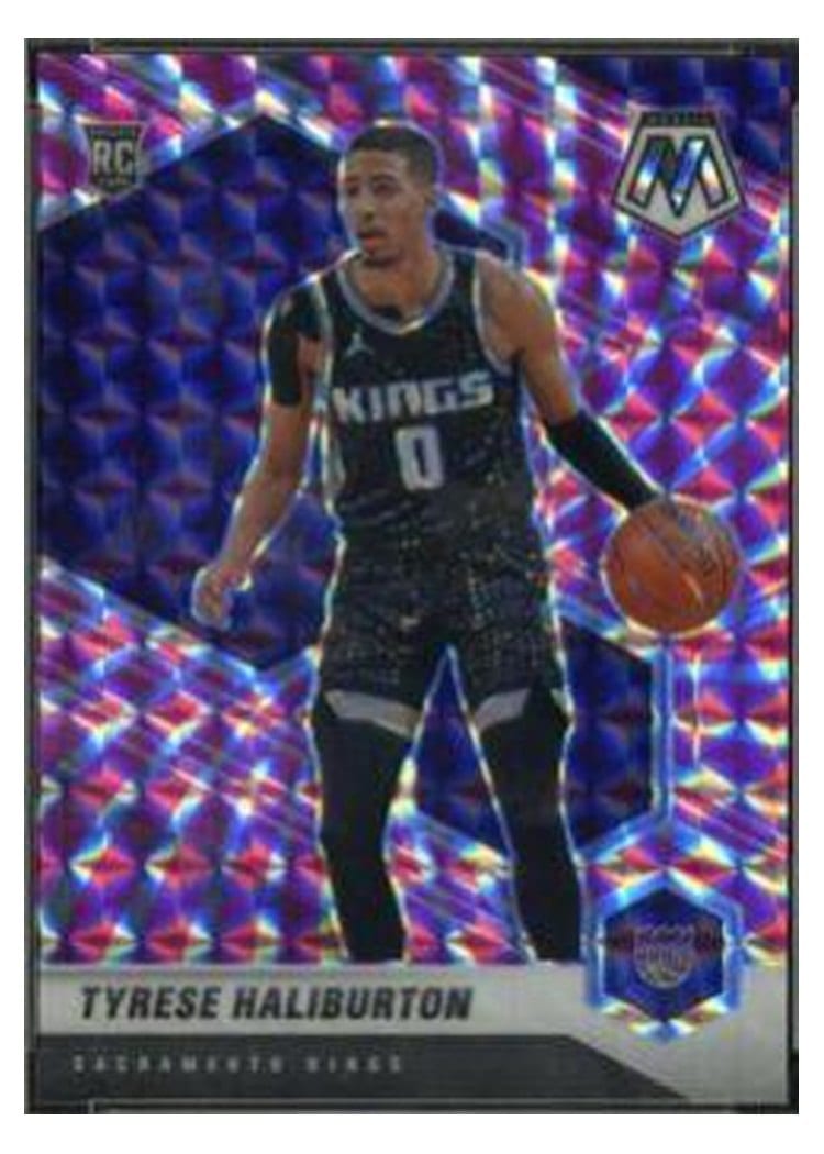 2020 Panini Mosaic Tyrese Haliburton #204 card