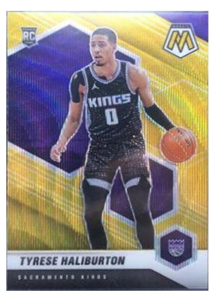 2020 Panini Mosaic Tyrese Haliburton #204 card