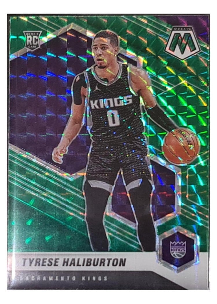 2020 Panini Mosaic Tyrese Haliburton #204 card