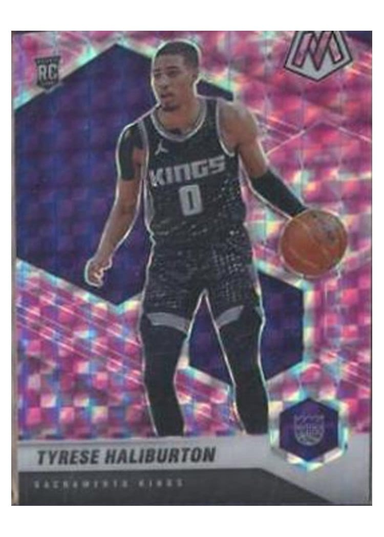 2020 Panini Mosaic Tyrese Haliburton #204 card