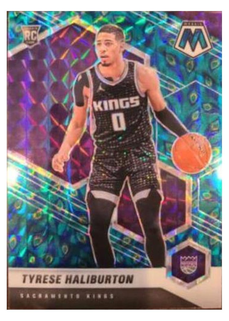 2020 Panini Mosaic Tyrese Haliburton #204 card