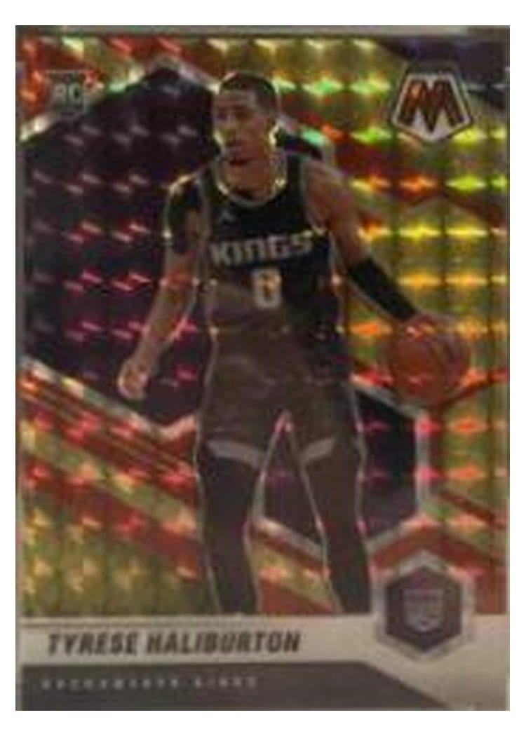 2020 Panini Mosaic Tyrese Haliburton #204 card