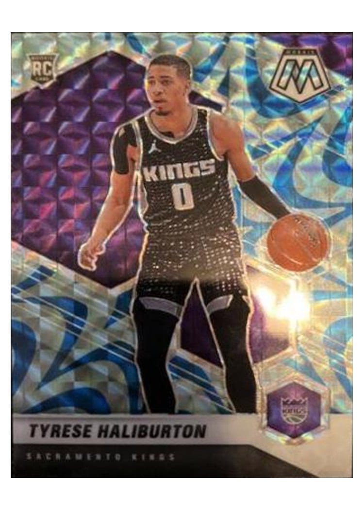 2020 Panini Mosaic Tyrese Haliburton #204 card