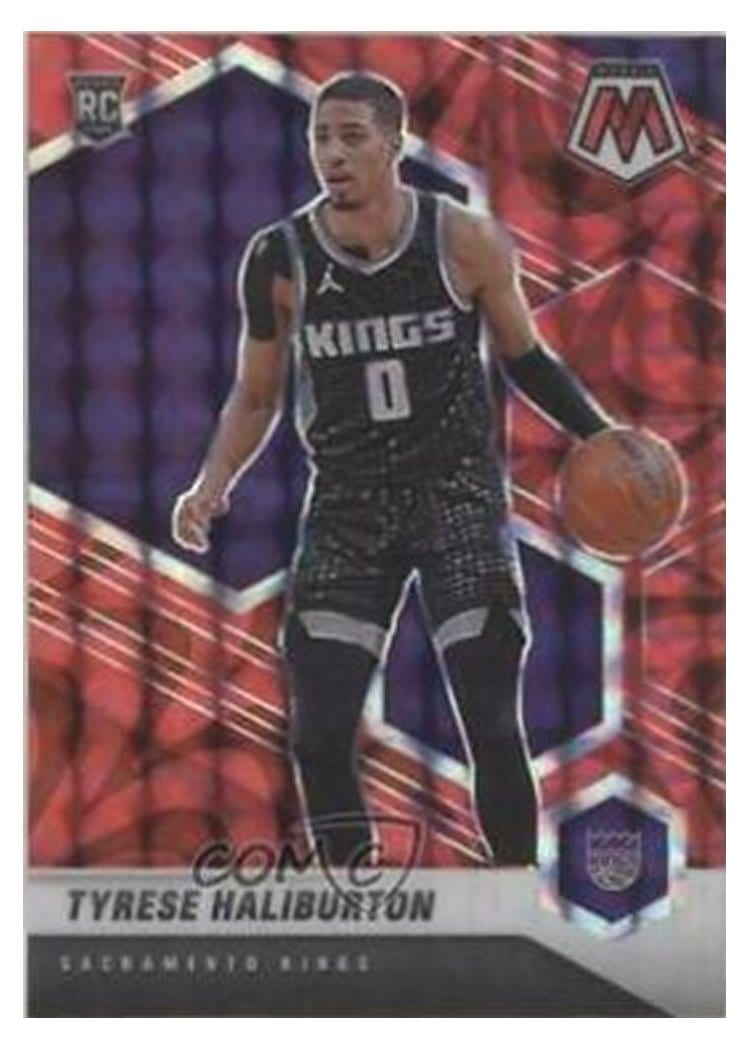 2020 Panini Mosaic Tyrese Haliburton #204 card