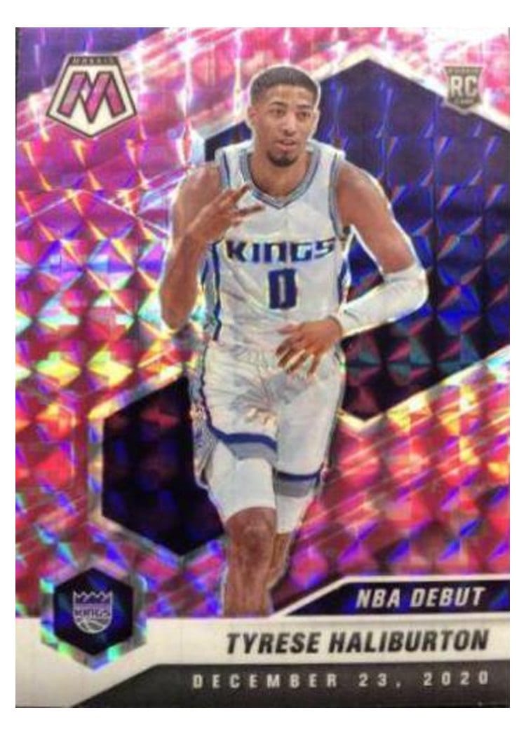 2020 Panini Mosaic Tyrese Haliburton #264 card