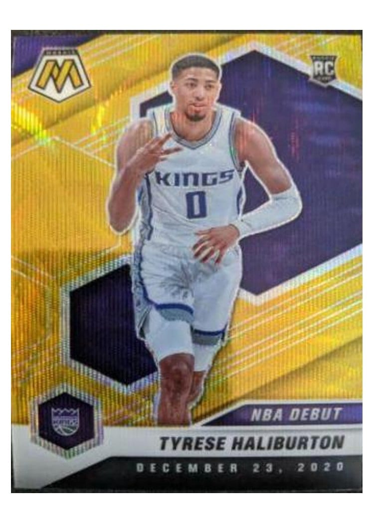 2020 Panini Mosaic Tyrese Haliburton #264 card